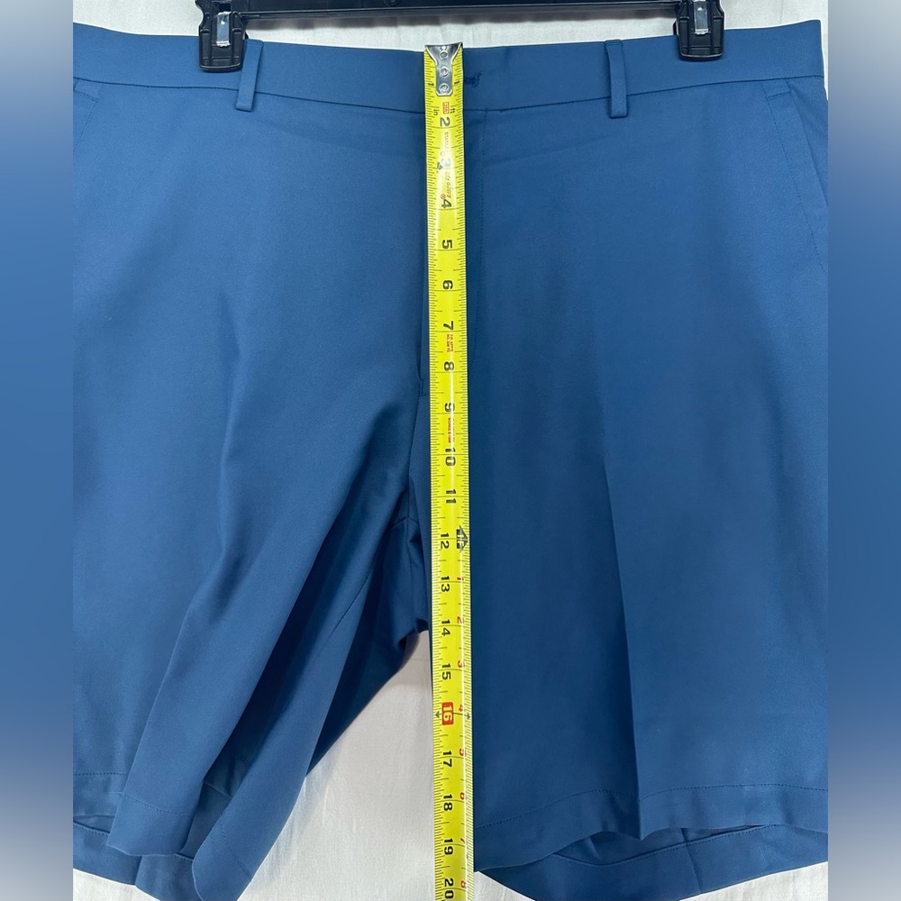 Peter Millar Wicking Performance Shorts Golf Stretch Navy Blue Mens Size 40 - Picture 5 of 9